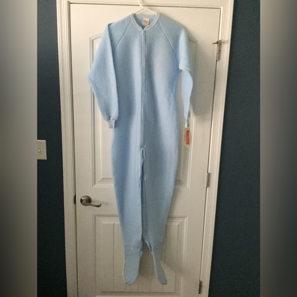 Intimates & Sleepwear Iso Vintage 198s Dr Denton Footed Blanket Sleeper Pajamas Poshmark